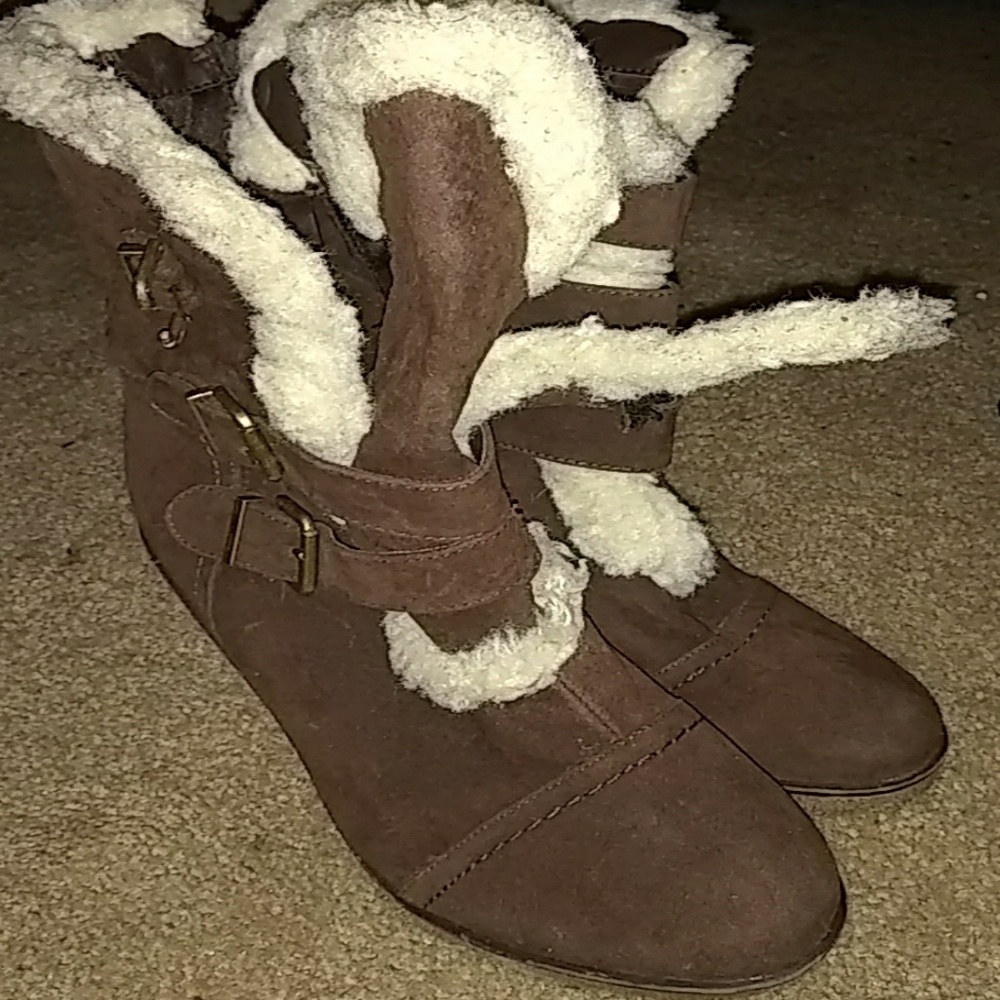Brown boots